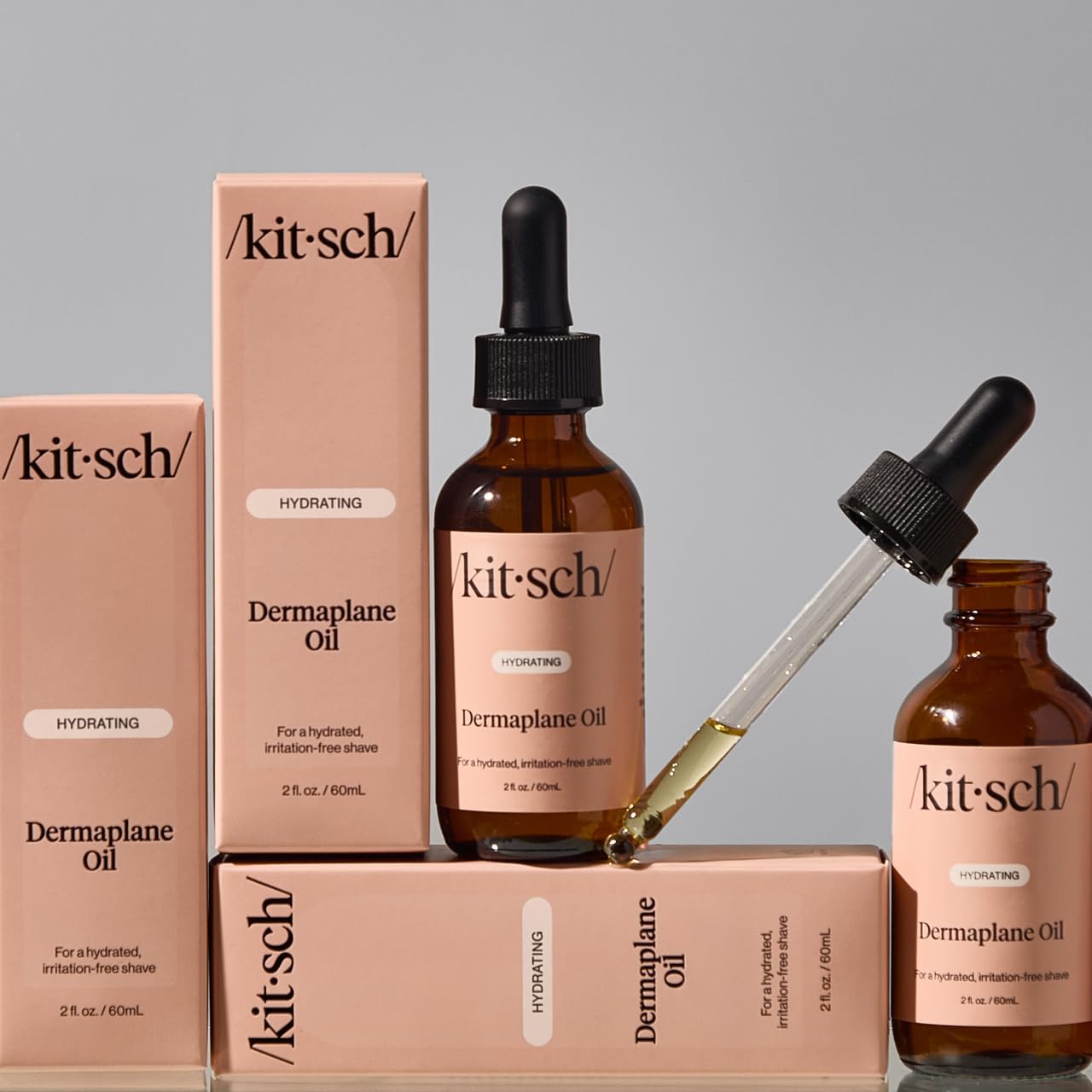 Kitsch Dermaplane post-shave finish for calm hydrated skin