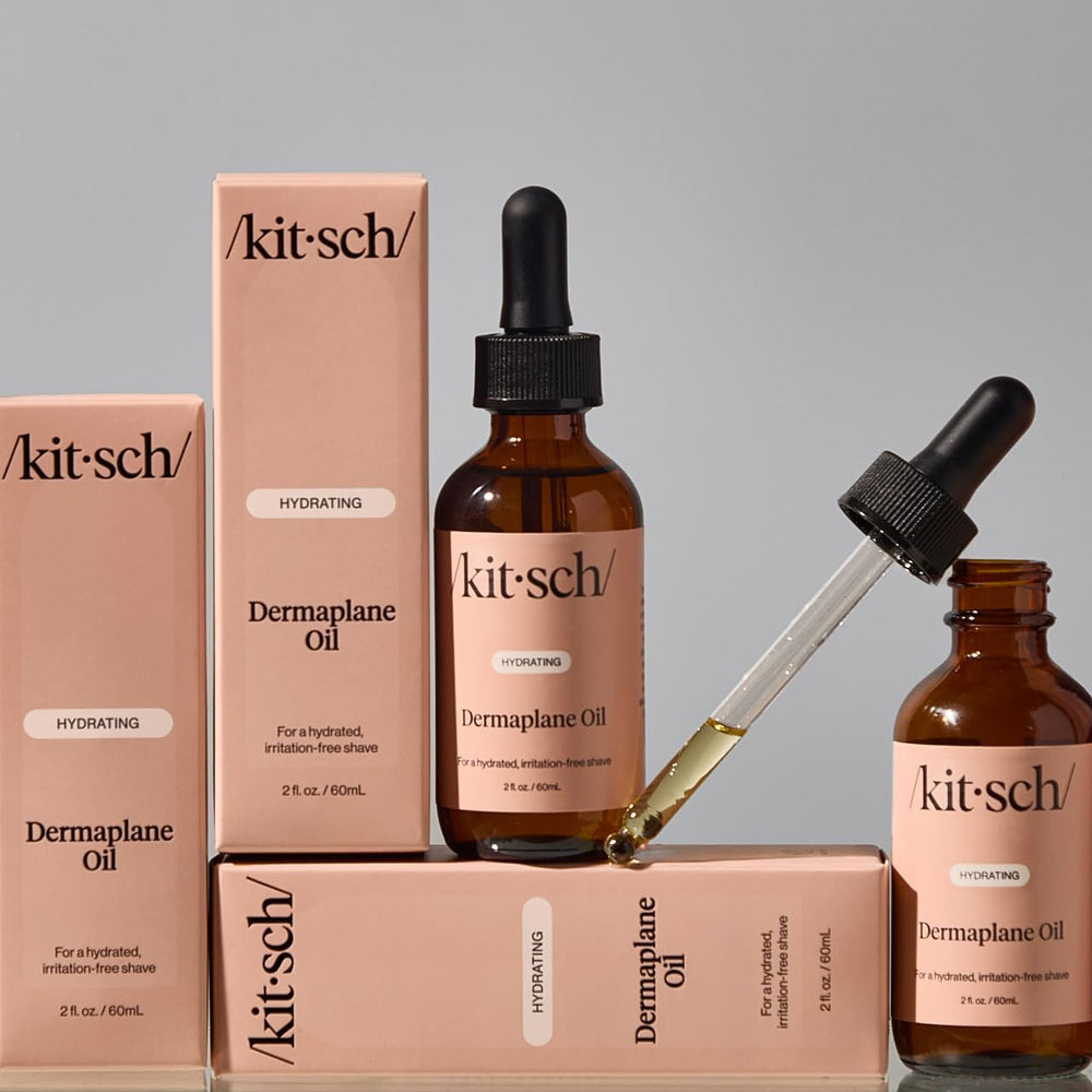 Kitsch Dermaplane post-shave finish for calm hydrated skin