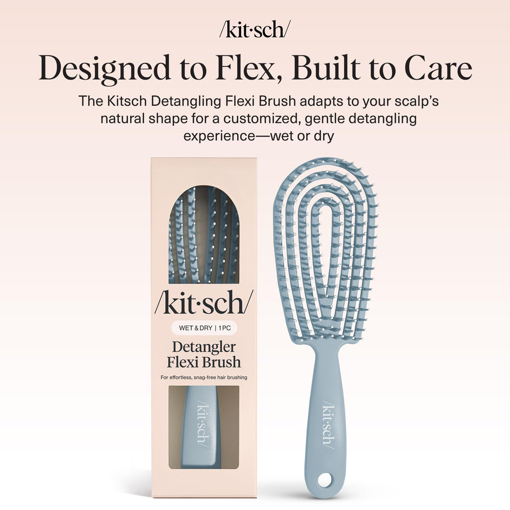 Kitsch Detangler travel size compact design for on-the-go grooming