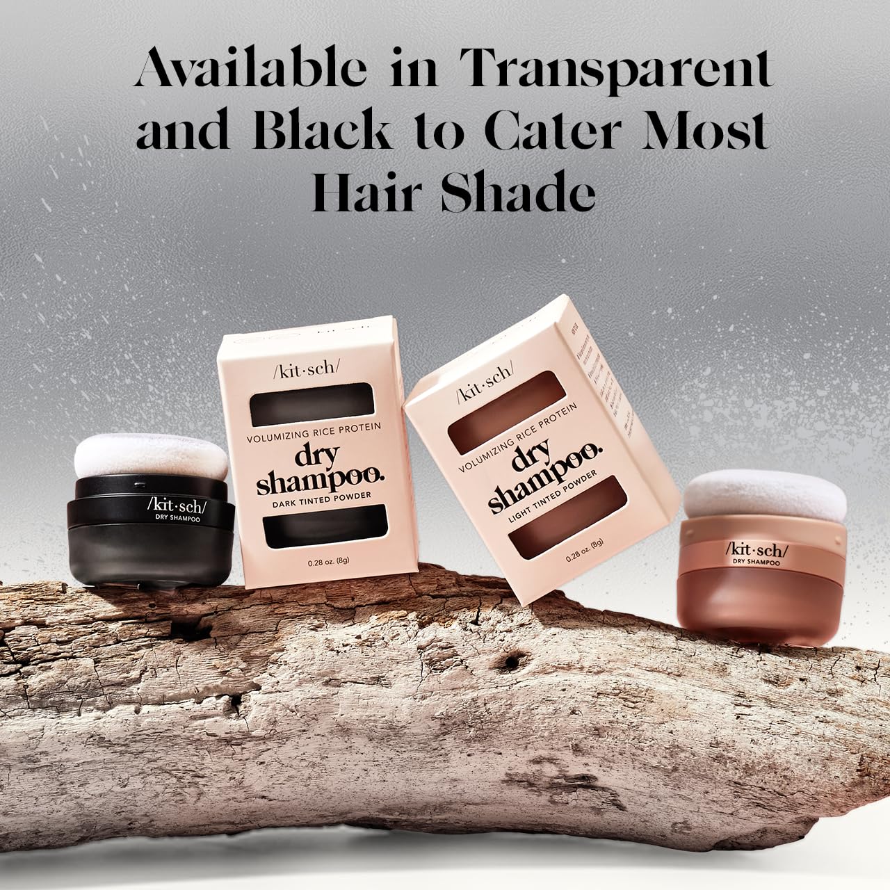 Kitsch Dry Shampoo Powder gift-ready packaging for holidays and gifts