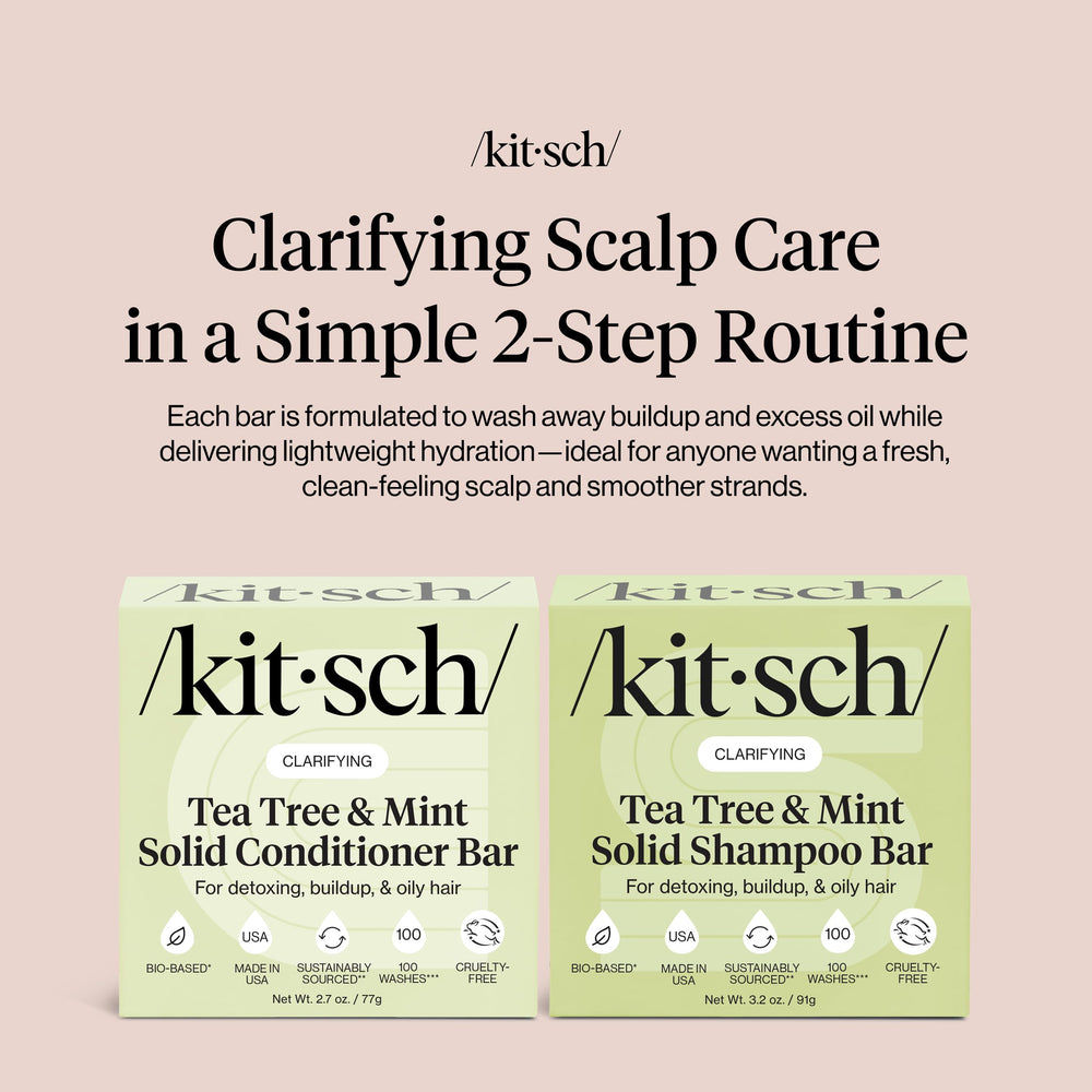 Kitsch Eco-conscious bar image promotes sustainable, plastic-free hair care