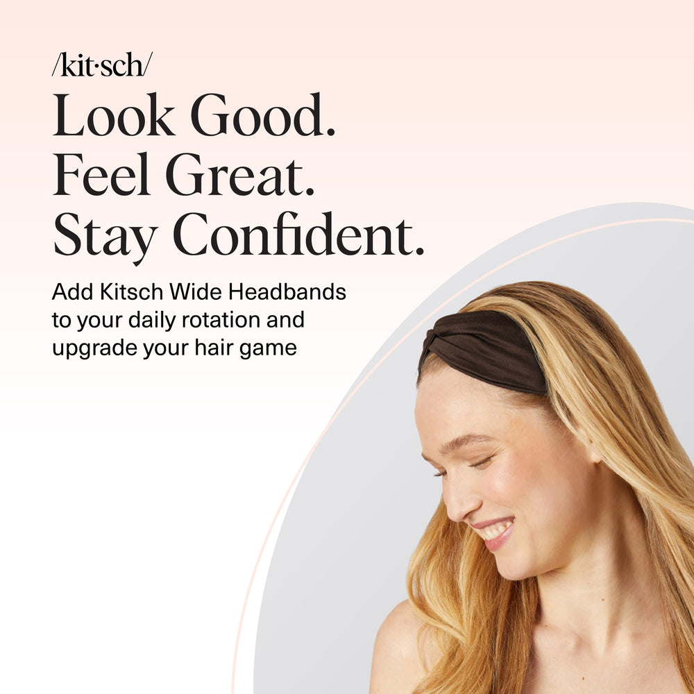 Kitsch gift-pack headbands in rosewood make a stylish active gift.