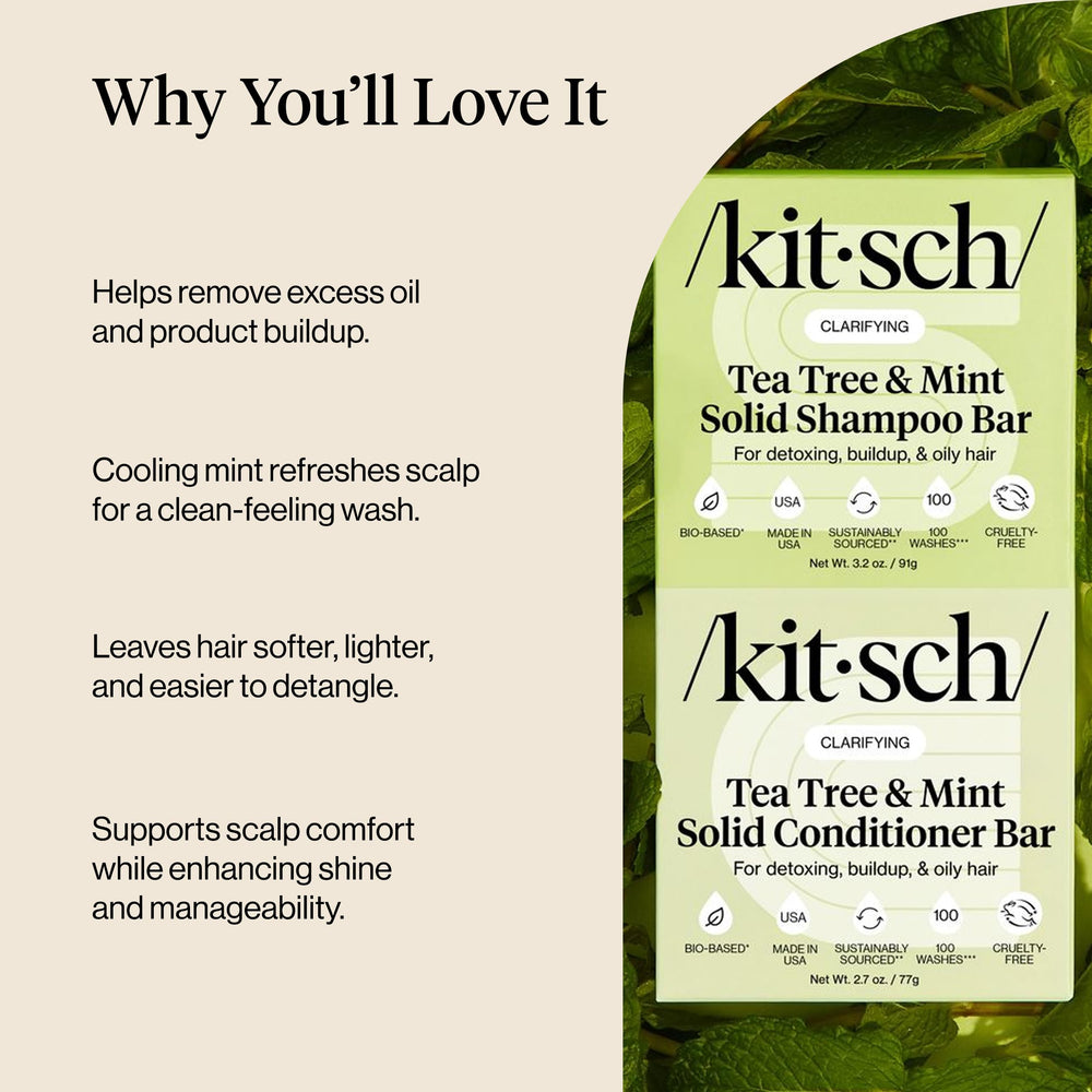 Kitsch Gift-ready set image conveys an eco-friendly self-care gift option