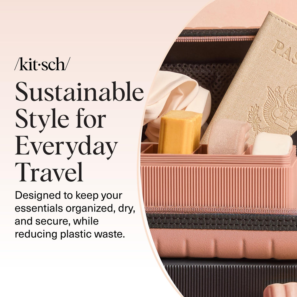 Kitsch gift-ready travel soap case suits eco-conscious travelers seeking organization.
