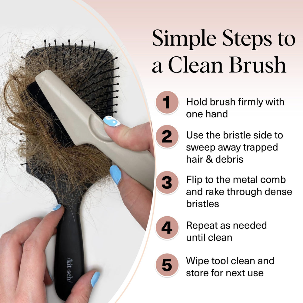Kitsch Hair Brush Cleaner Tool gift-ready packaging suggests thoughtful gifts for beauty lovers.