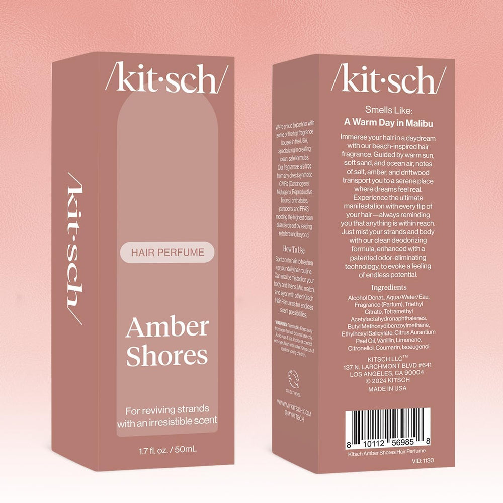 Kitsch Amber Shores travel-size sprayer offers instant refresh anywhere