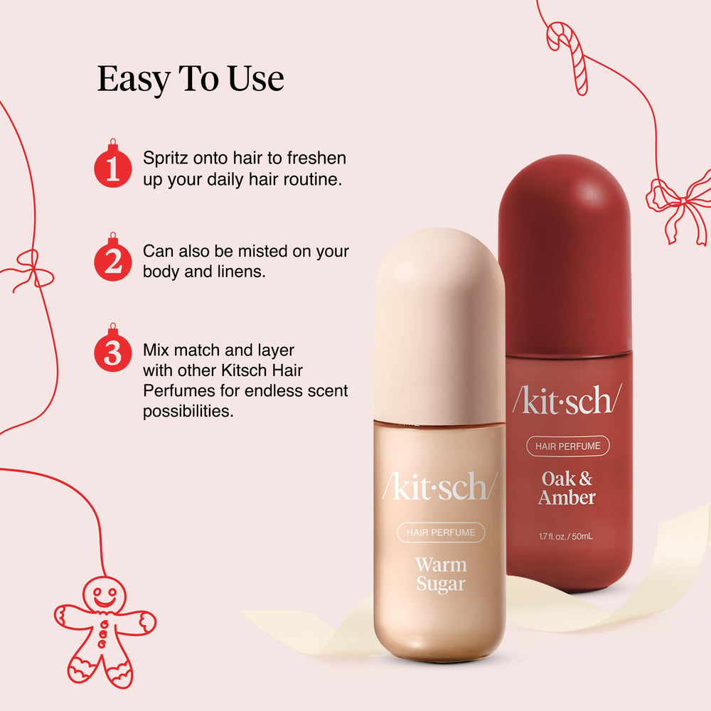 Kitsch Hair Perfume gift-ready packaging—perfect self-care gift.