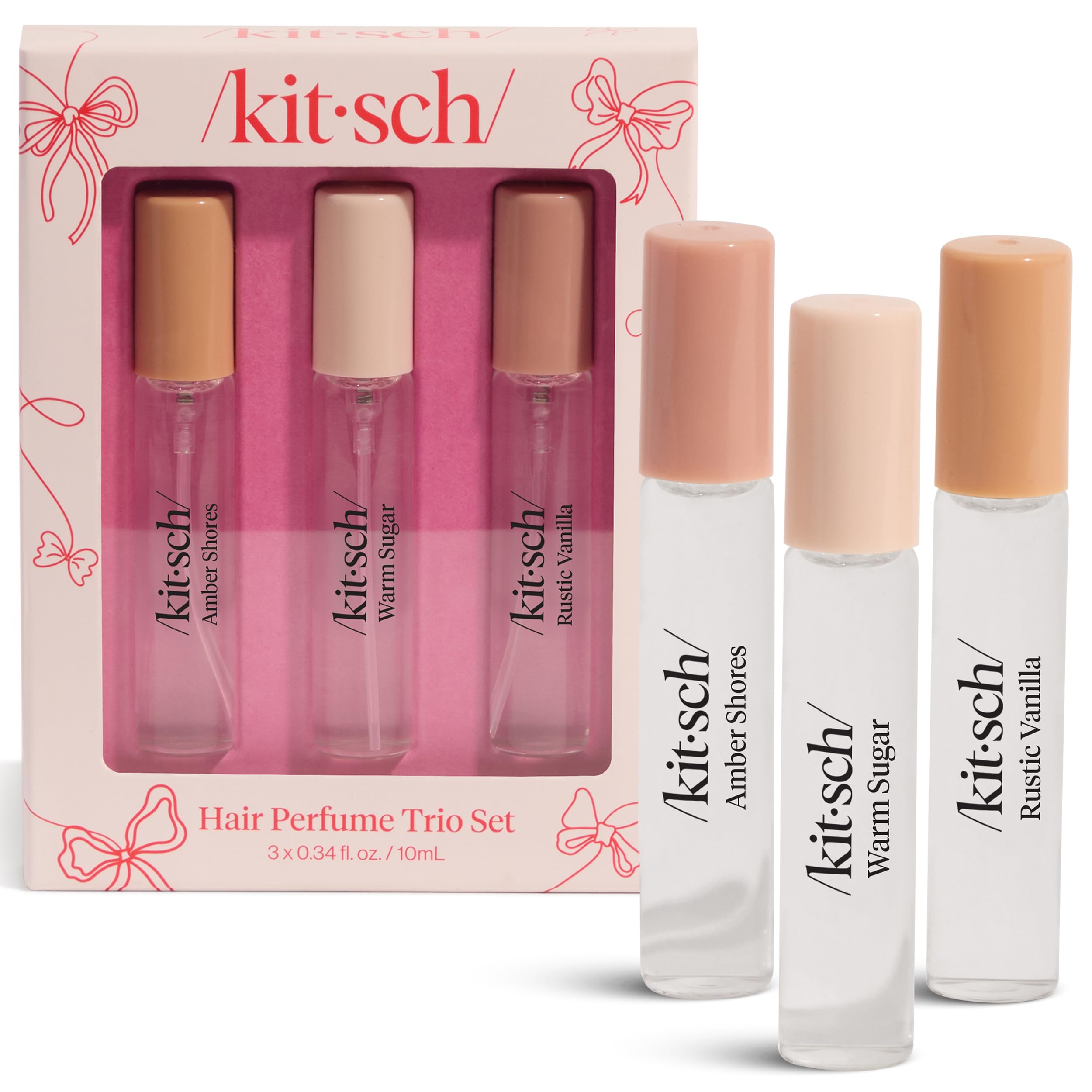 Kitsch Hair Perfume Warm Sugar 10ml bottle for daily refresh