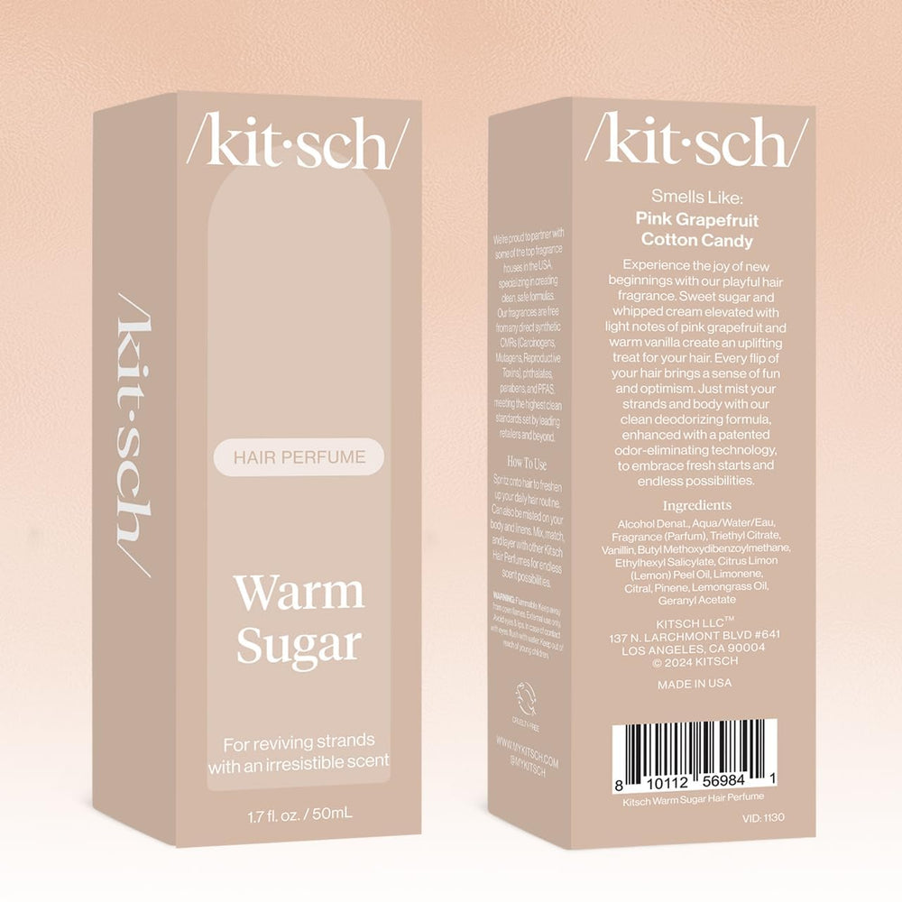 Kitsch Warm Sugar is presented as a self-care gift for fragrance lovers.