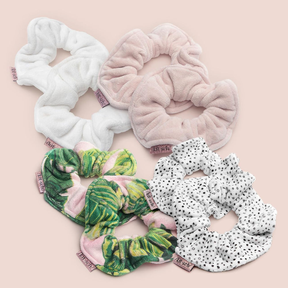 Kitsch machine-washable scrunchie towel; easy care and long-lasting for daily use.