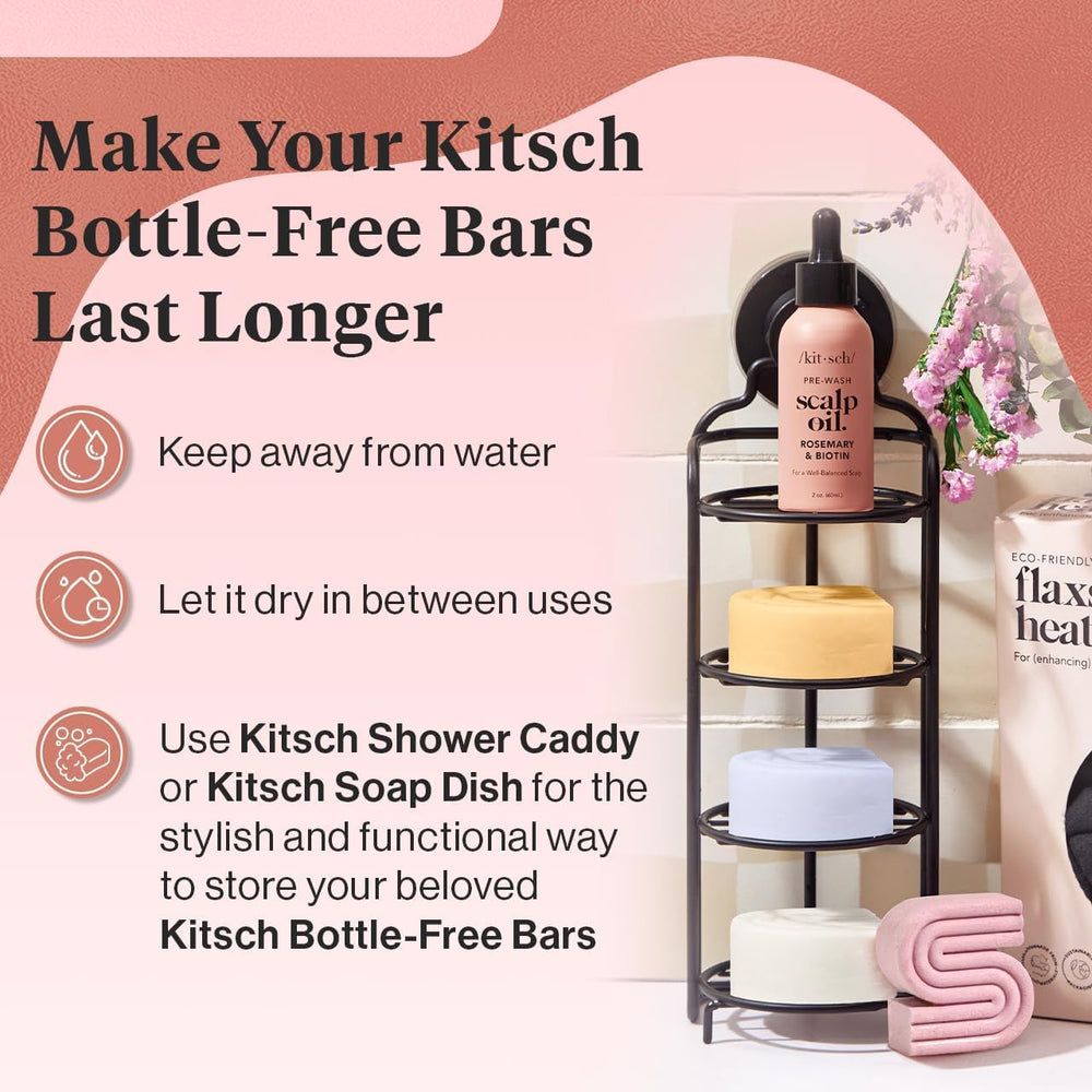 Kitsch Made in USA branding on packaging reinforces quality and origin