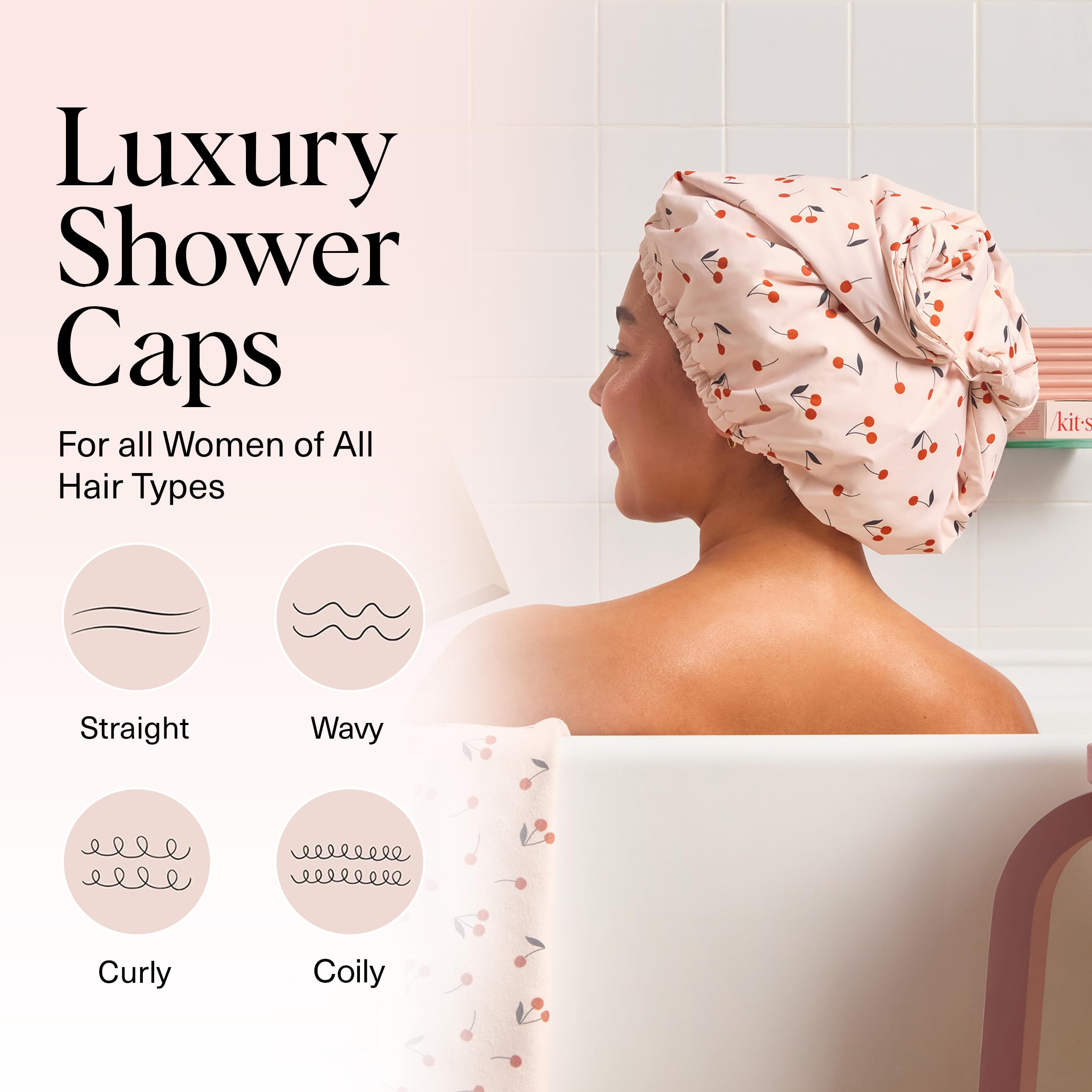 Kitsch non-slip cap provides secure shower experience with minimal slipping
