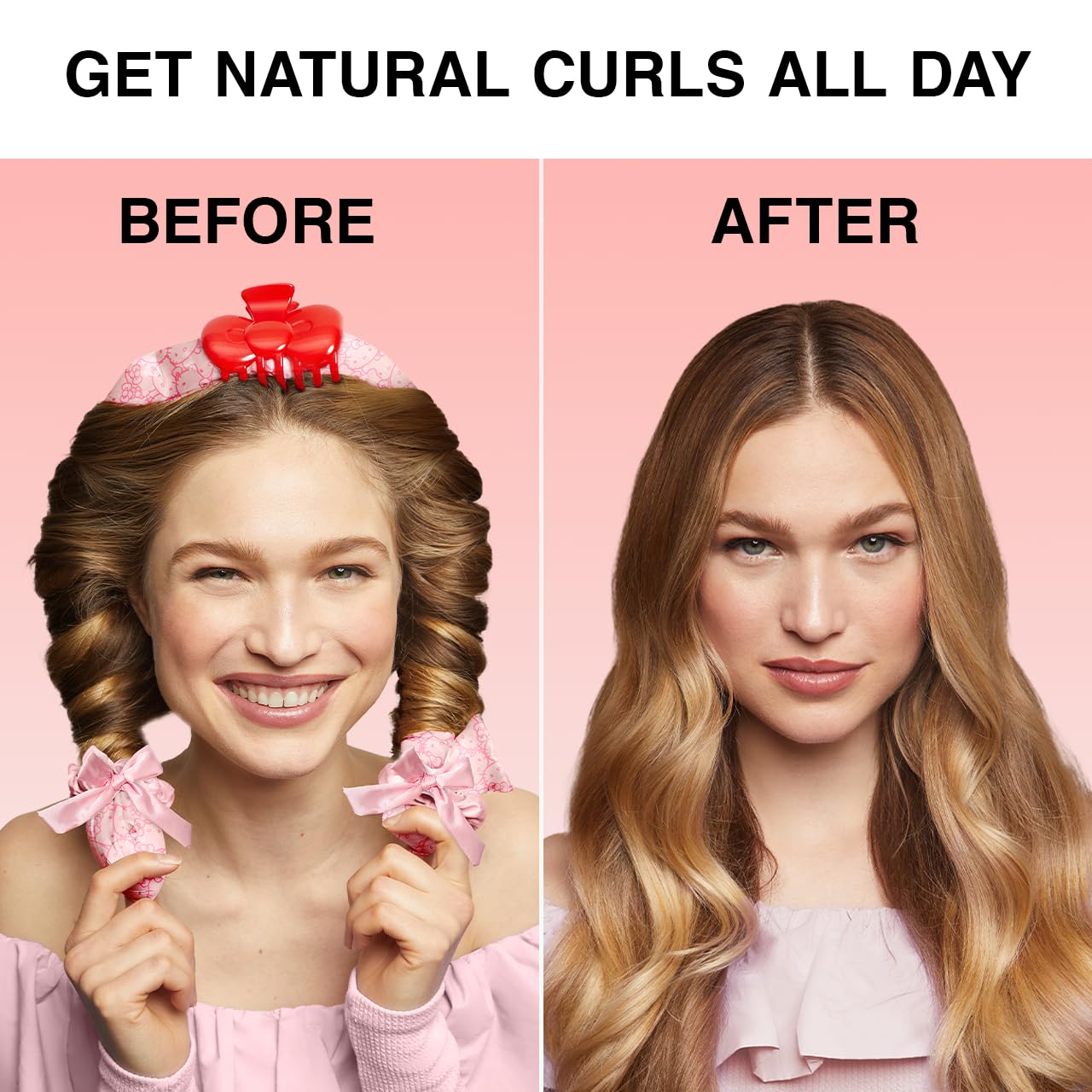 Kitsch overnight wear lets you wake up with soft, ready-to-style curls.