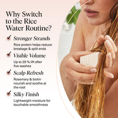 Kitsch pre-wash scalp serum bottle highlighting rosemary-biotin scalp nourishment