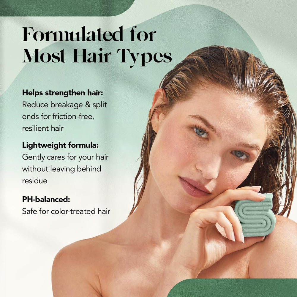 Kitsch Rosemary & Biotin Shampoo Bar color-treated hair safe label signals compatibility.