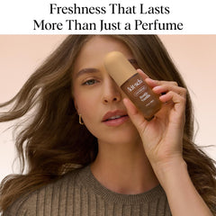Kitsch Rustic Vanilla mist on pillowcase for a refreshed scent at night.