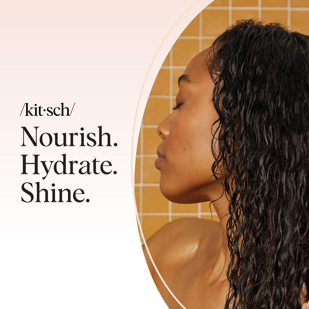 Kitsch Salon-quality results visual hints at strength and shine after use