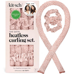 Kitsch satin heatless curler 34in ready for overnight frizz-free curls