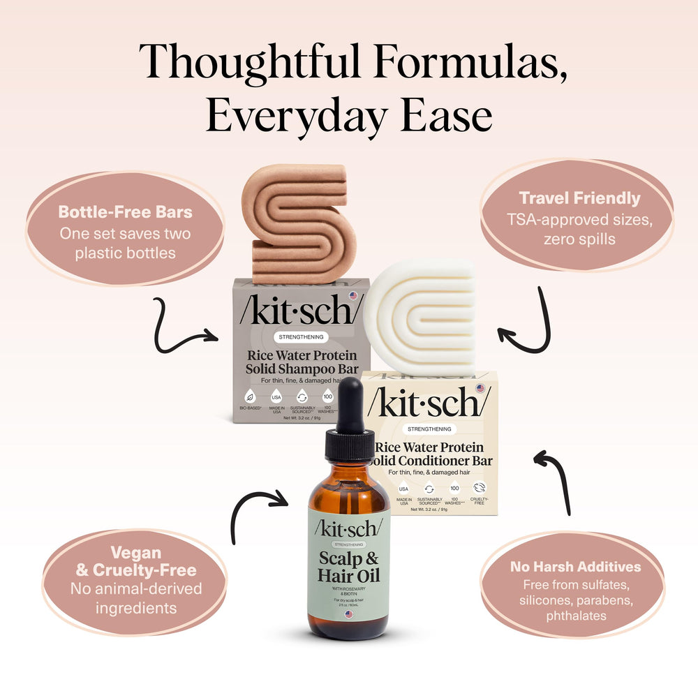 Kitsch scalp oil with rosemary and biotin, argan and jojoba refreshing the scalp