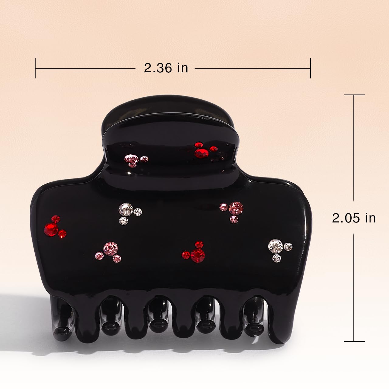Kitsch secure-hold hair clip works on all hair types without pulling.
