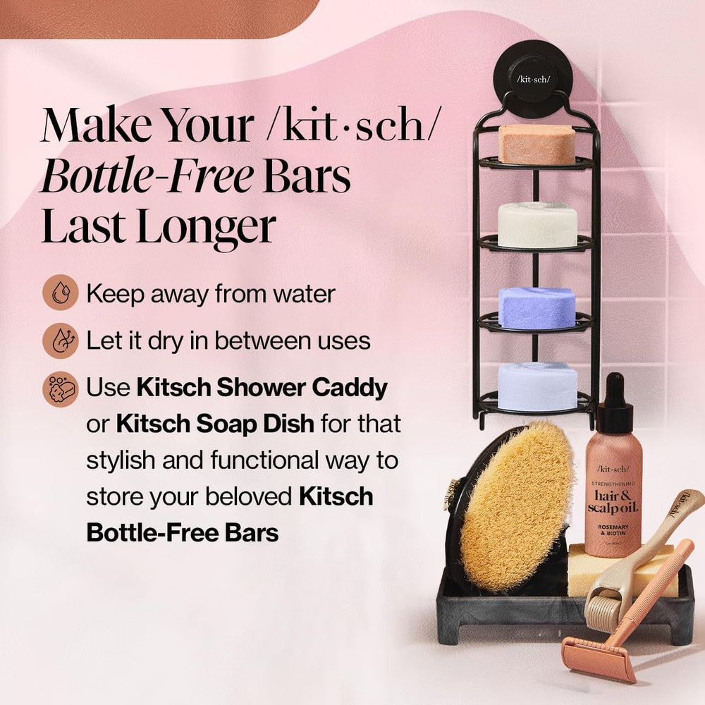 Kitsch self-care gift set brings joy to hair care routines.