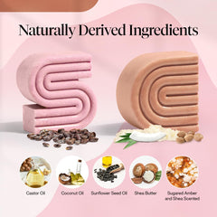 Kitsch shea butter conditioner bar deeply hydrates and adds shine.