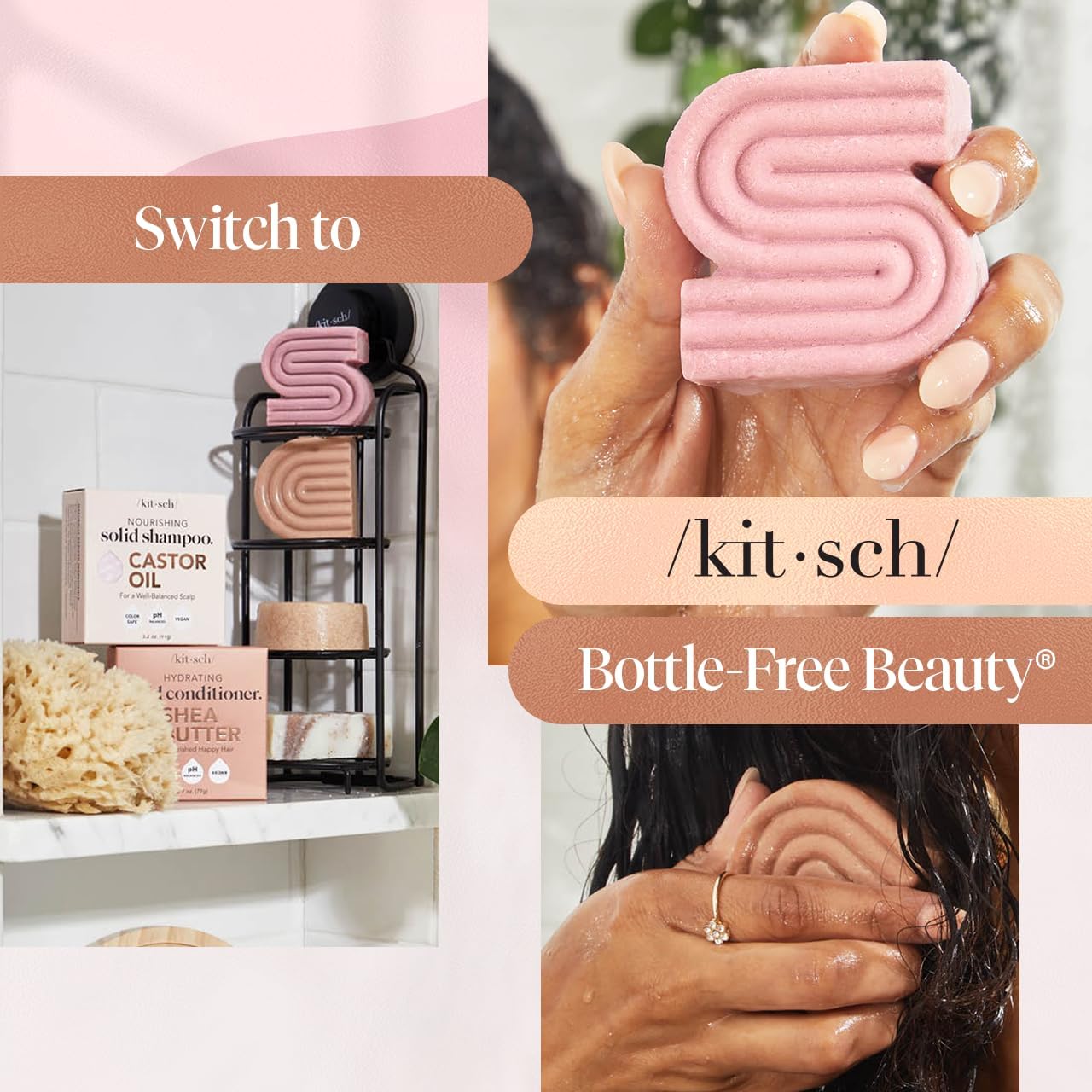 Kitsch shea butter hydration promotes softness and manageability.