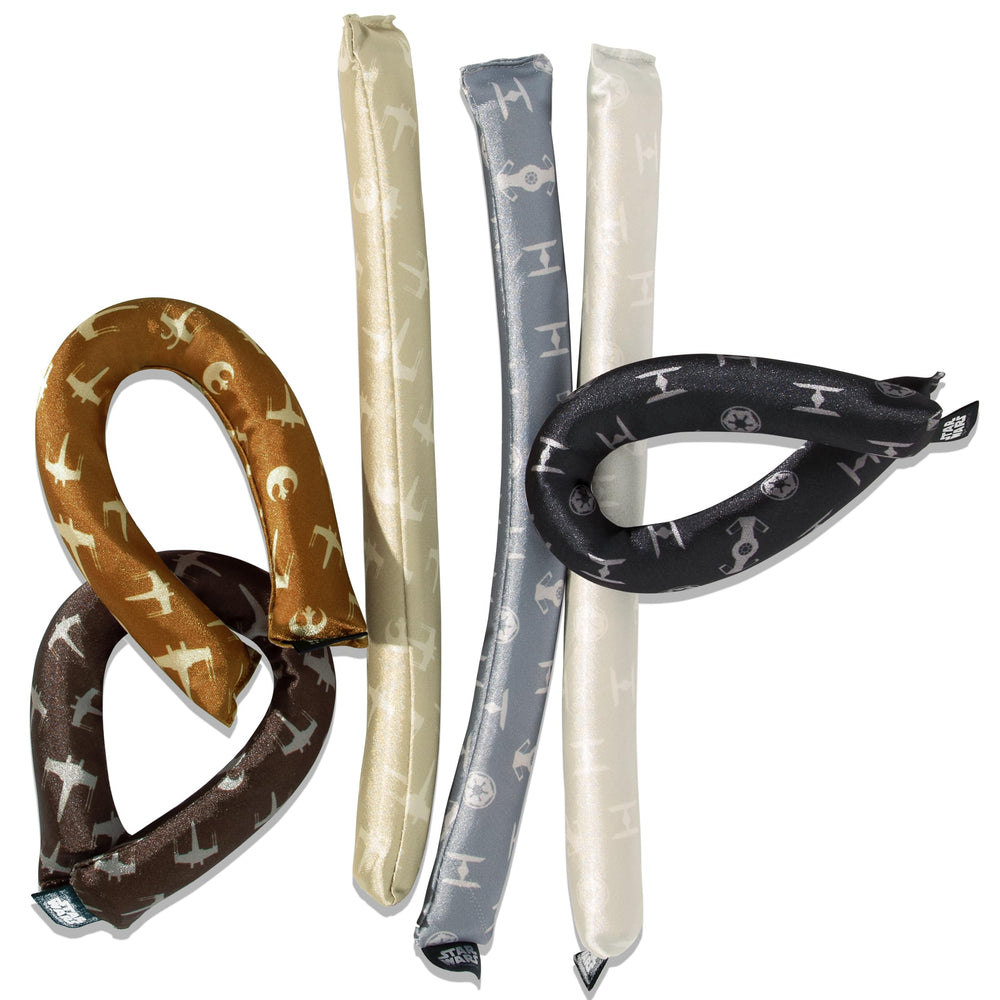 Kitsch Star Wars satin heatless curler suitable for all hair textures versatility