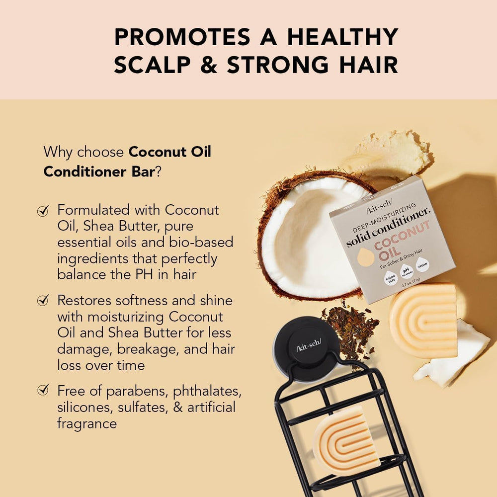 Kitsch Tea Tree Shampoo Bar lather highlights clarifying cleanse for buildup-free roots.