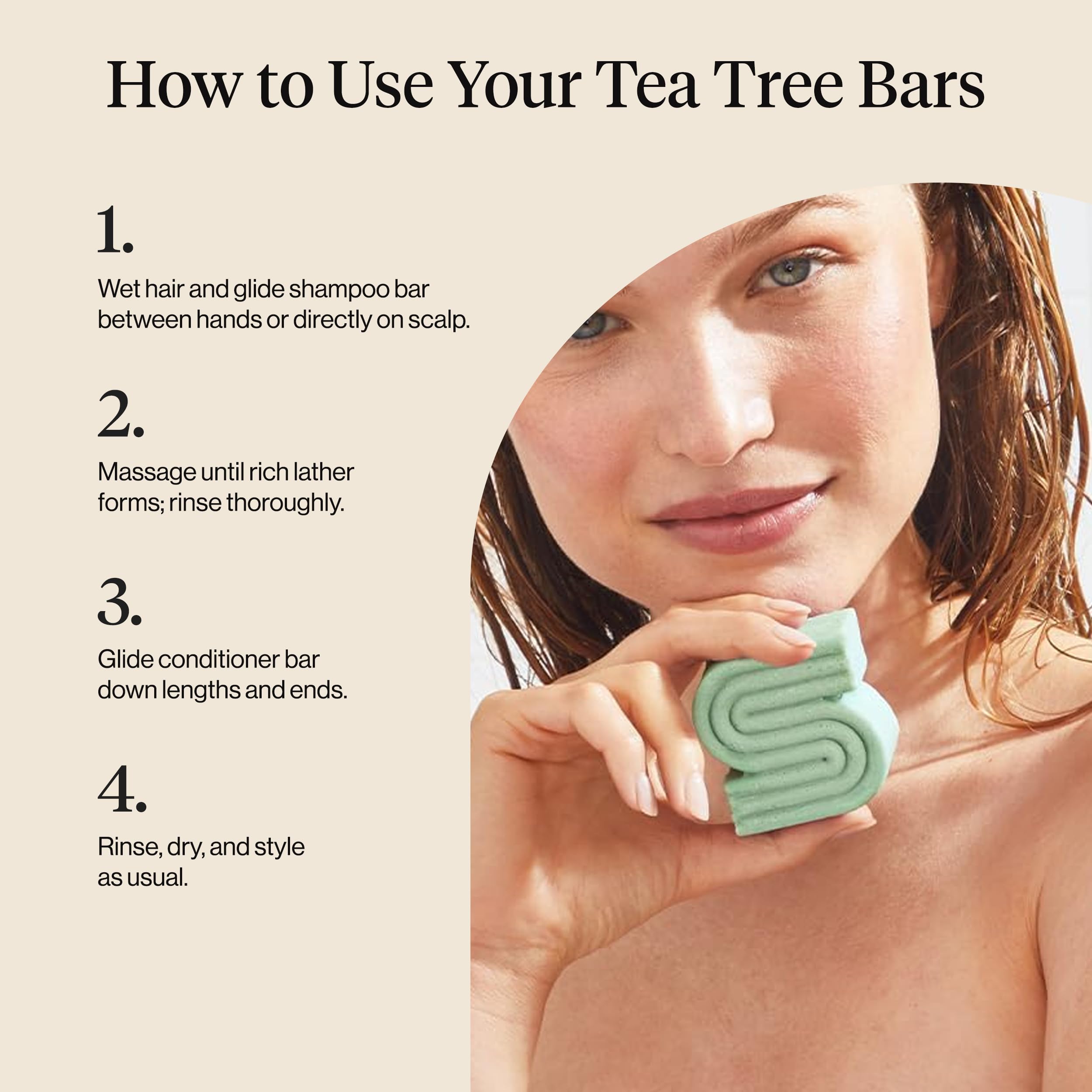 Kitsch travel-size shampoo bar fits gym bag or carry-on.