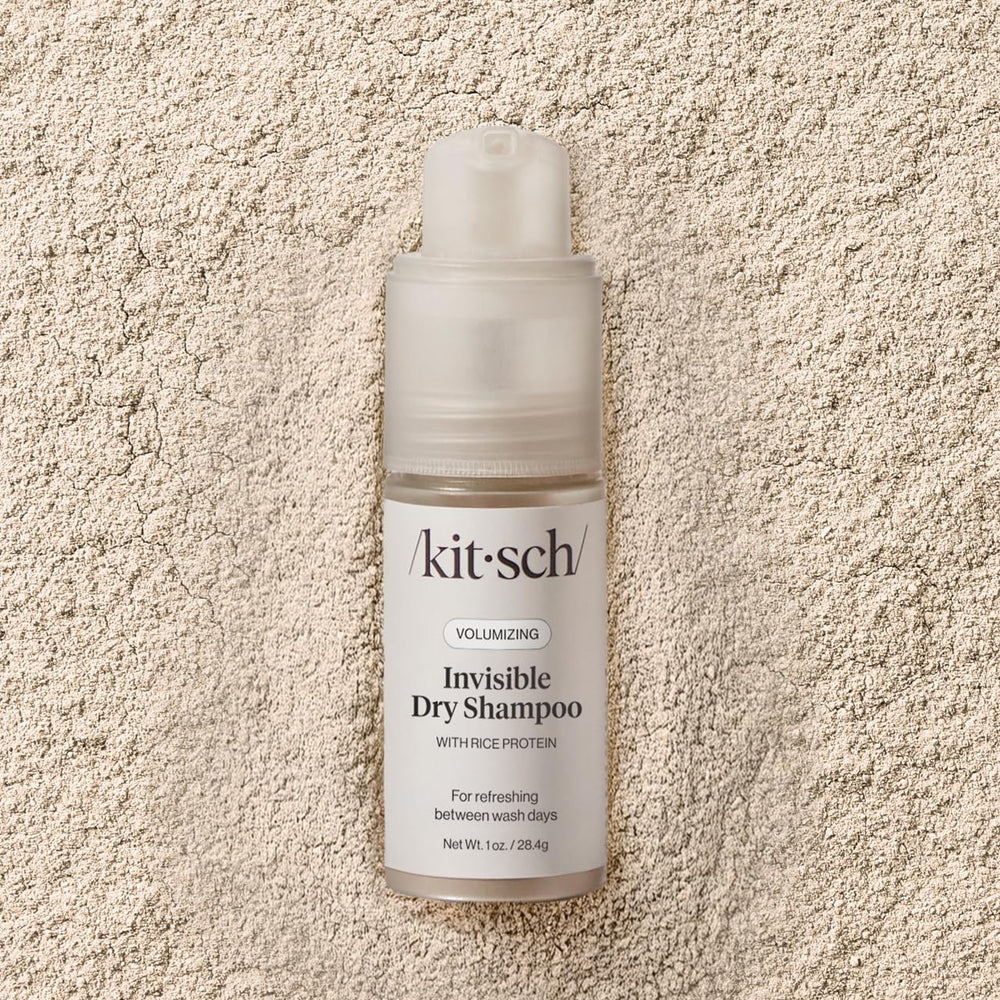 Kitsch aerosol-free powder blends into hair for texture and lift