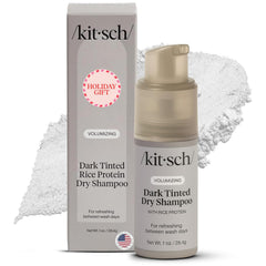 Kitsch volumizing rice protein dry shampoo pump-dispensing for quick refresh