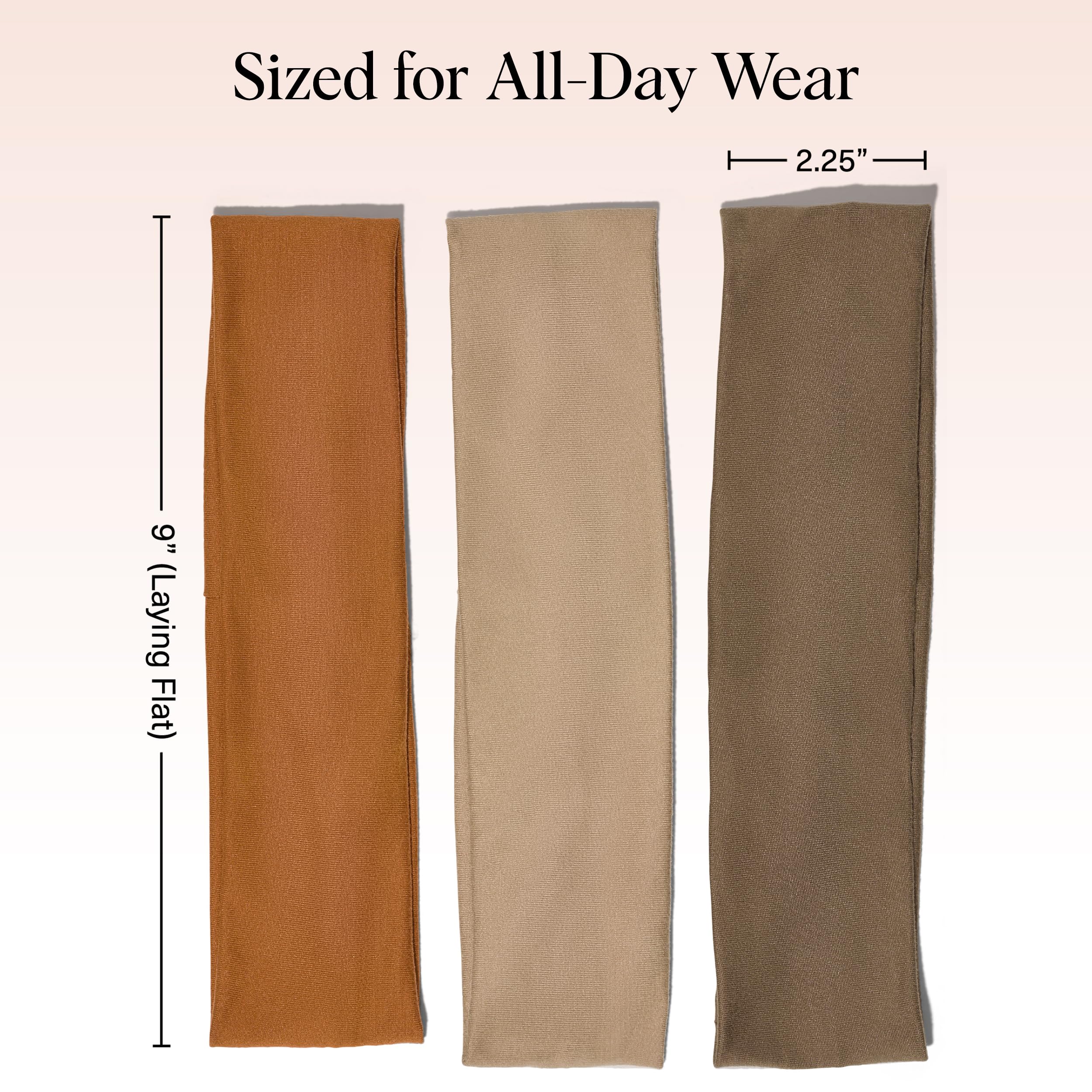 Kitsch Sedona headbands fit all hair types for secure wear