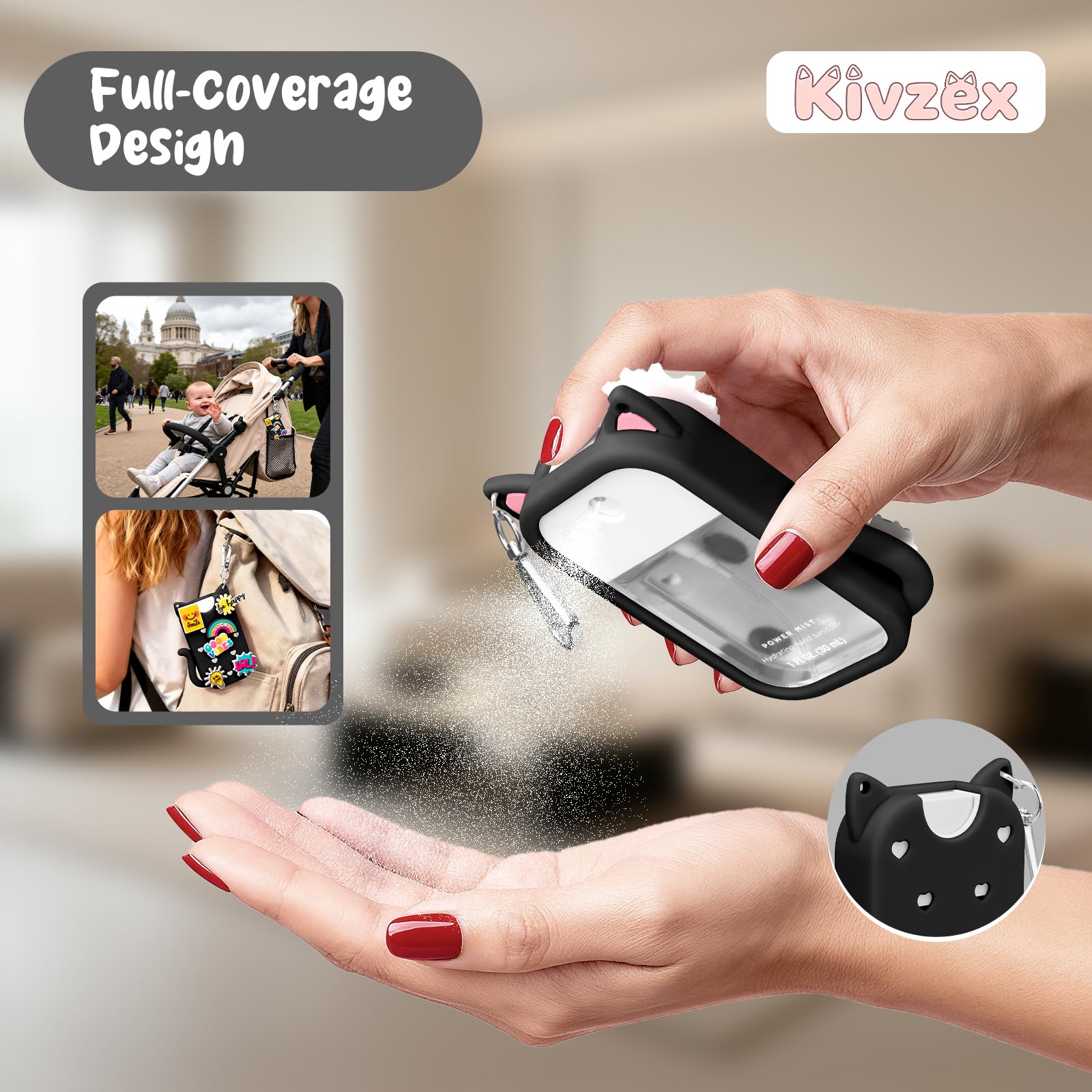 Kivzex gift-ready Touchland case makes a cute travel accessory