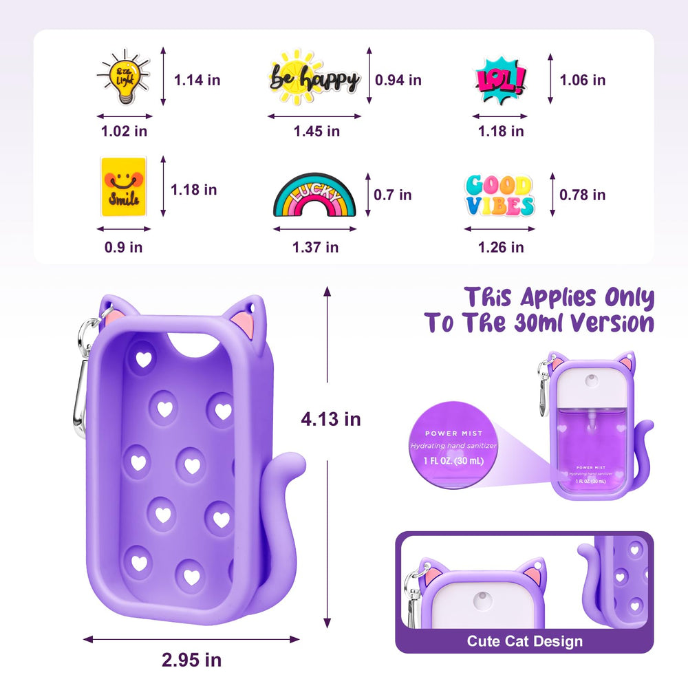 Kivzex silicone keychain attachment, clip-ready for backpacks and bags