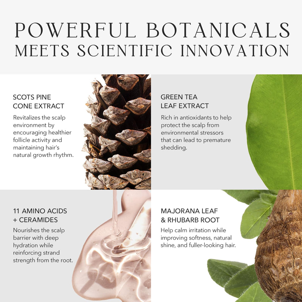 KIWABI Root Beauté quick-absorb formula leaves no greasy residue.