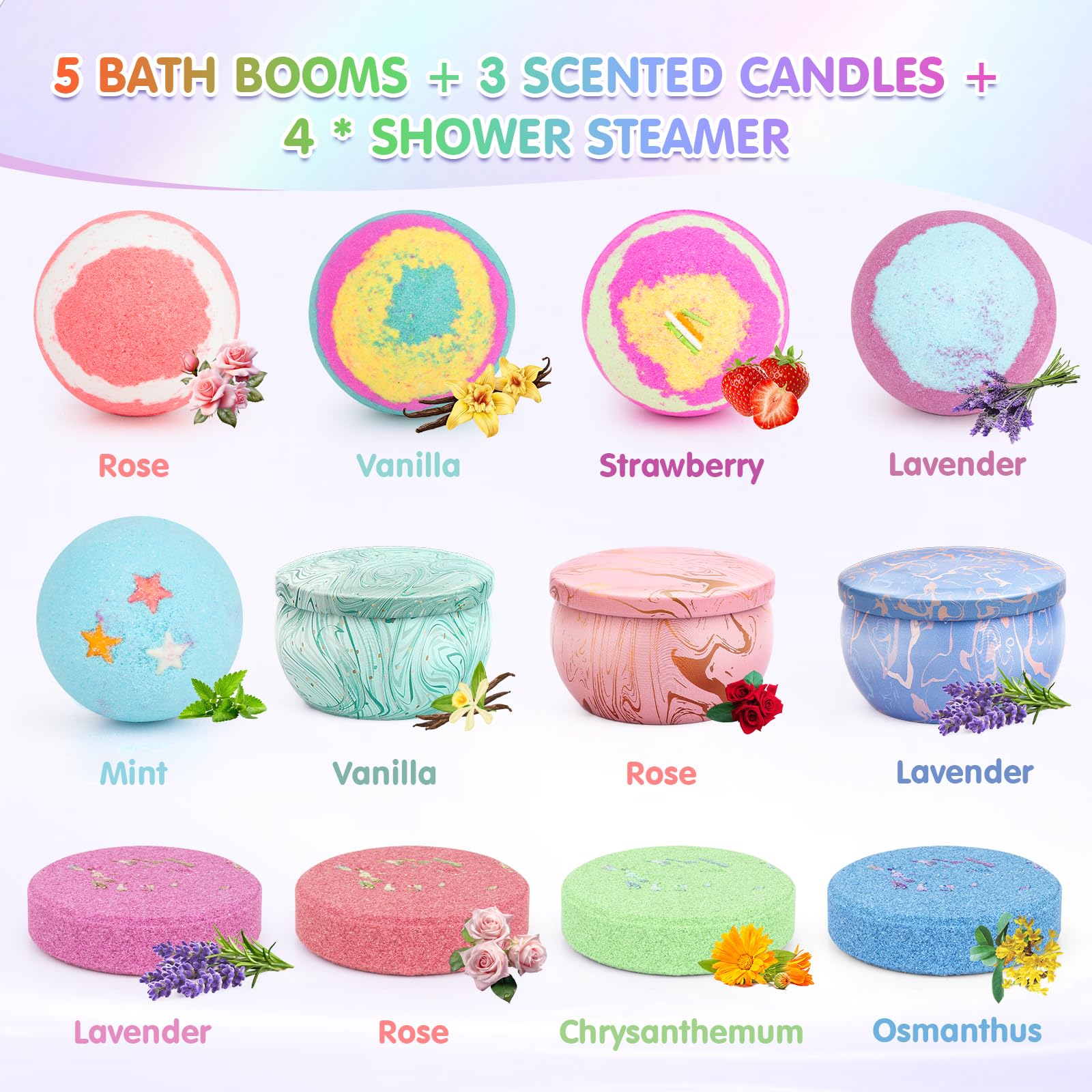 KIYTARBOO natural soy candles with soothing scents for relaxation.