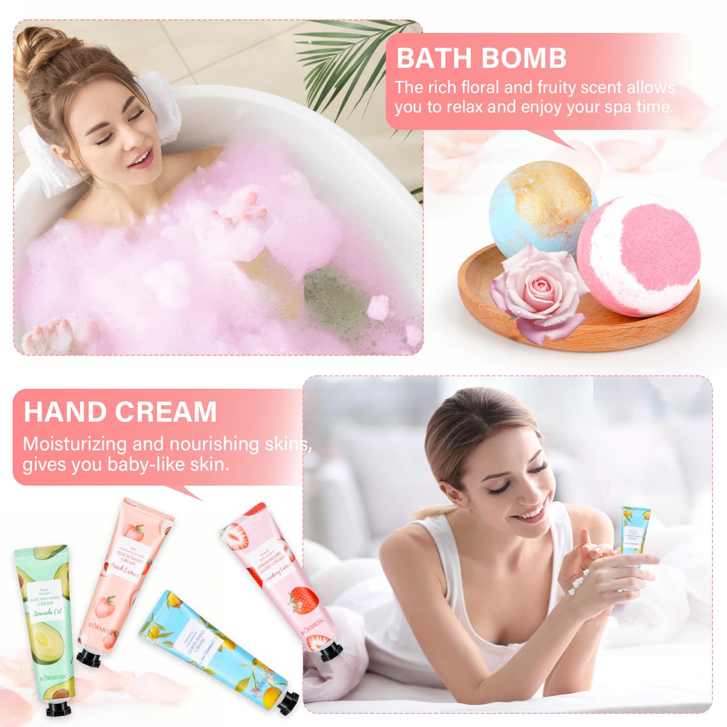 KIYTARBOO spa gift set presenting a calming home ritual