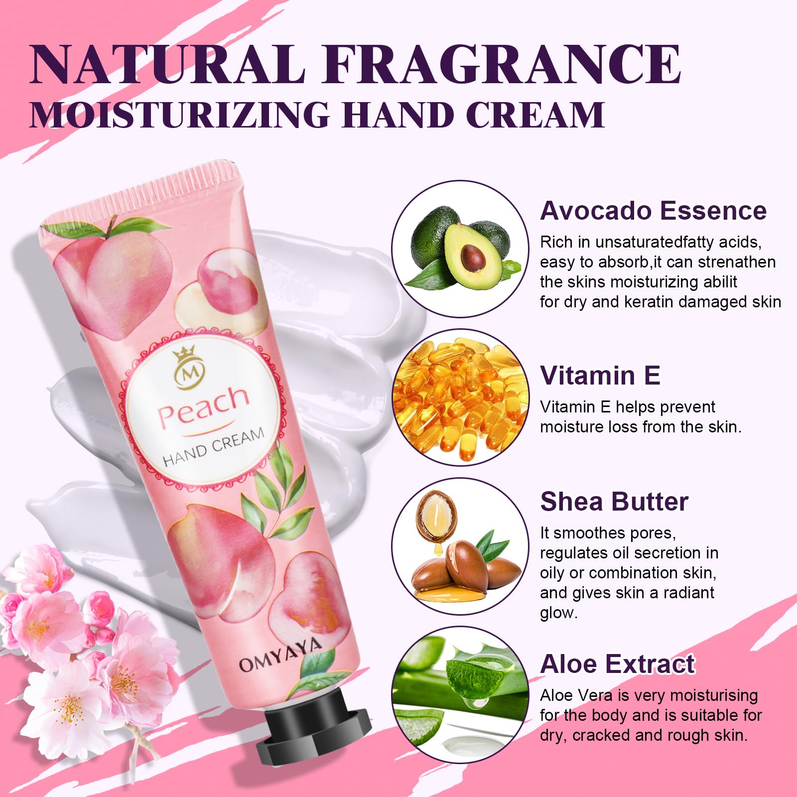 KIYTARBOO travel-size hand cream tubes ideal for on-the-go hydration.