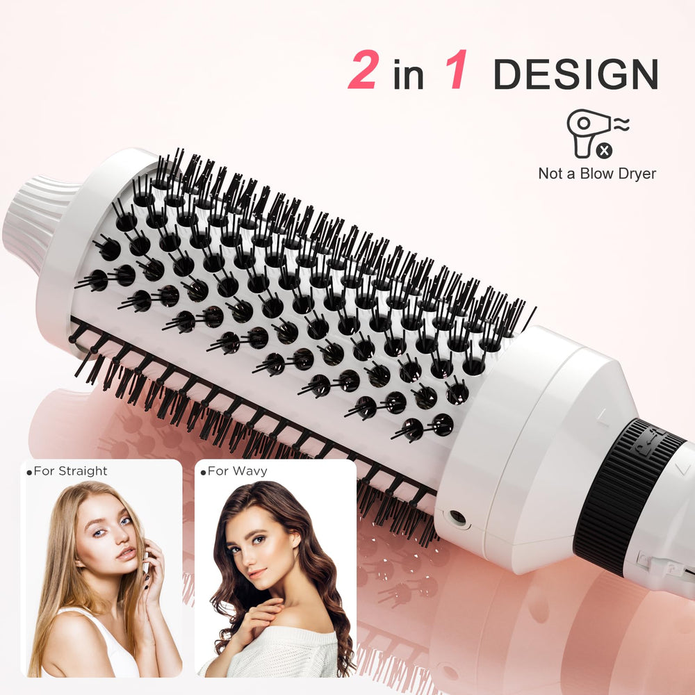 K&K thermal brush anti-scald bristles with cool tip for safer styling