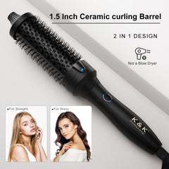 kk dual voltage travel-ready tool with 360-degree cord for on-the-go styling