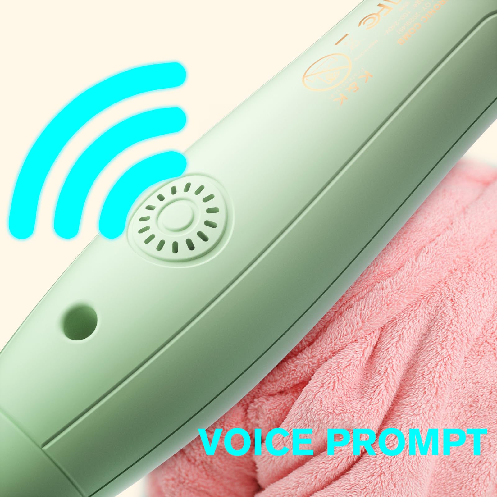 KK Thermal Brush creates natural loose curls for relaxed, casual looks.