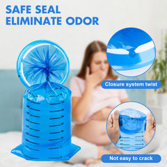 KKEETUR leak-proof sealing system prevents odors and spills during travel