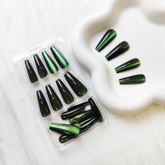 KKUUOO gradient nails deliver opulent color shifts without salon visits.
