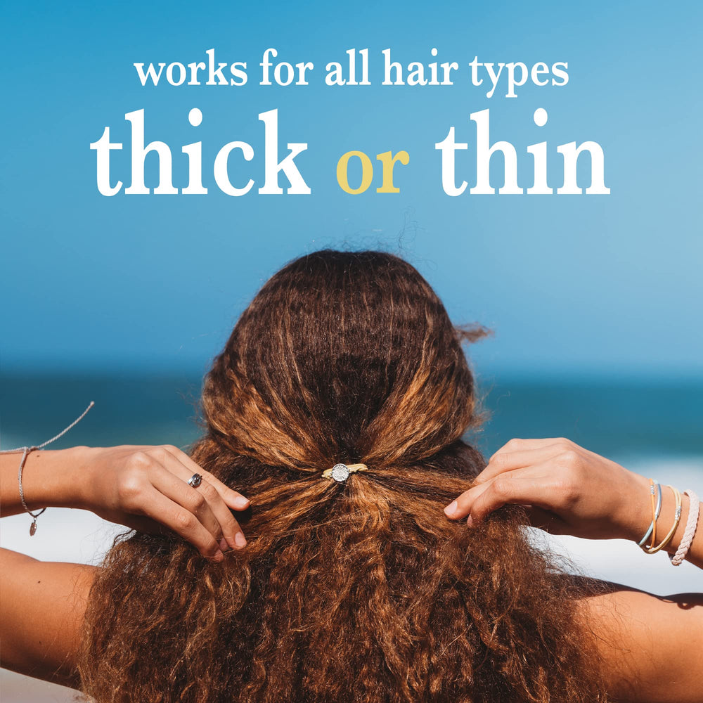 K'lani Rise close-up highlights strong, no-damage hair hold for all hair types.