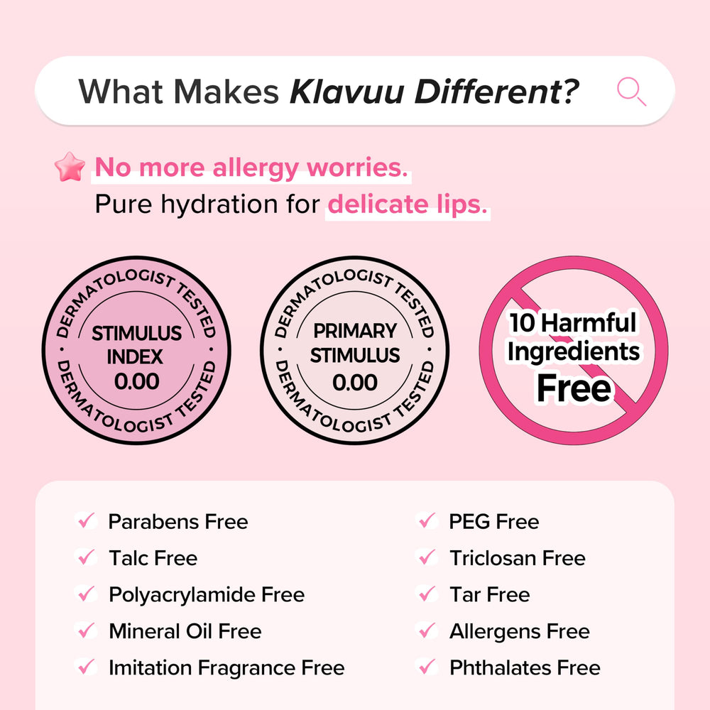 Klavuu Lip Mask Sleeping Pack berry fragrance enhances daily lip care ritual