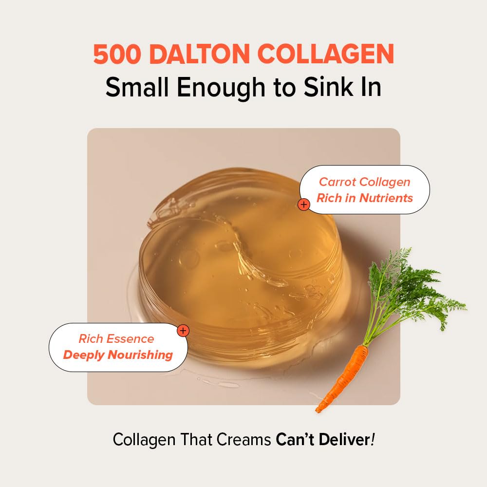 KLAVUU Vegan Collagen Eye Patches packaging-open reveals user-friendly kit