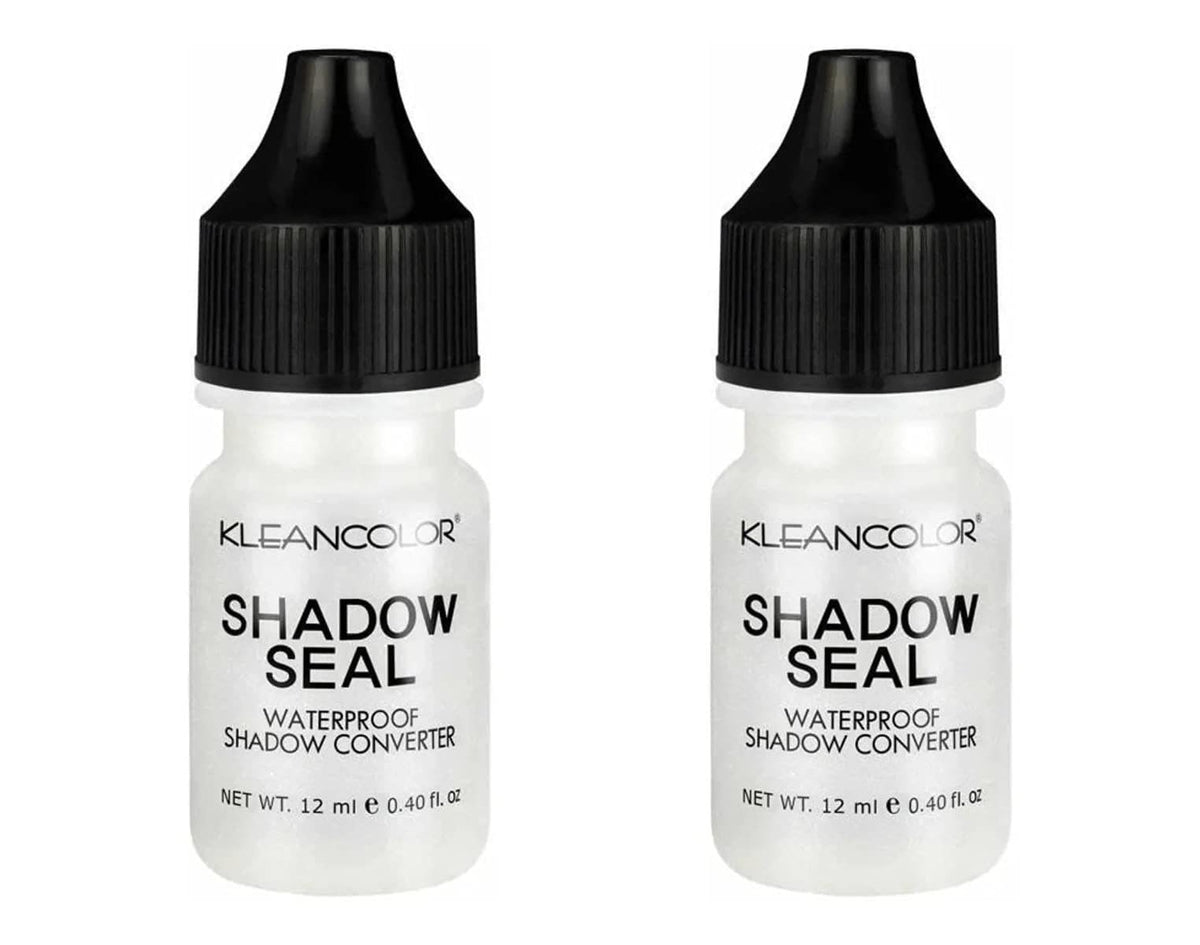 Kleancolor Shadow Seal bottle pour shows fast-drying liquid converter for pigments.