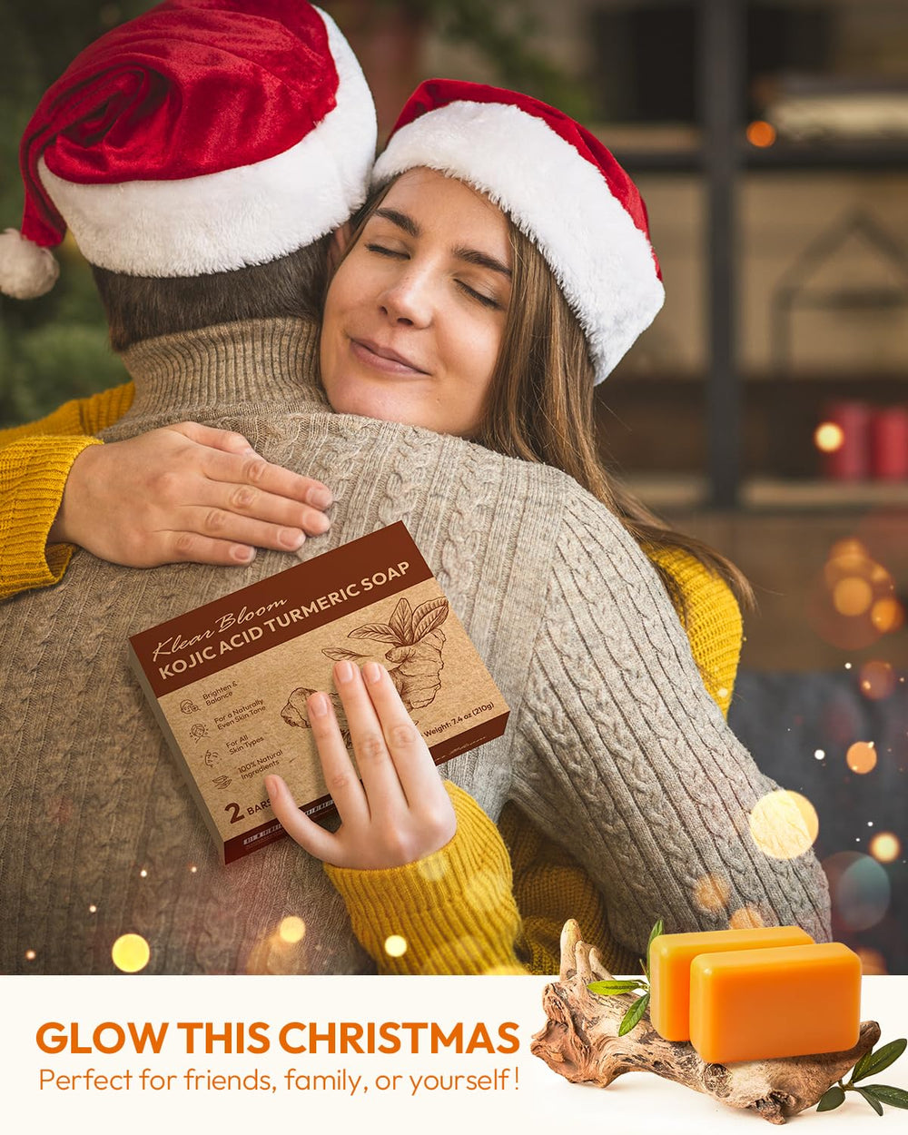 KlearBloom Kojic Acid Turmeric Soap Bar daily routine for hydration.
