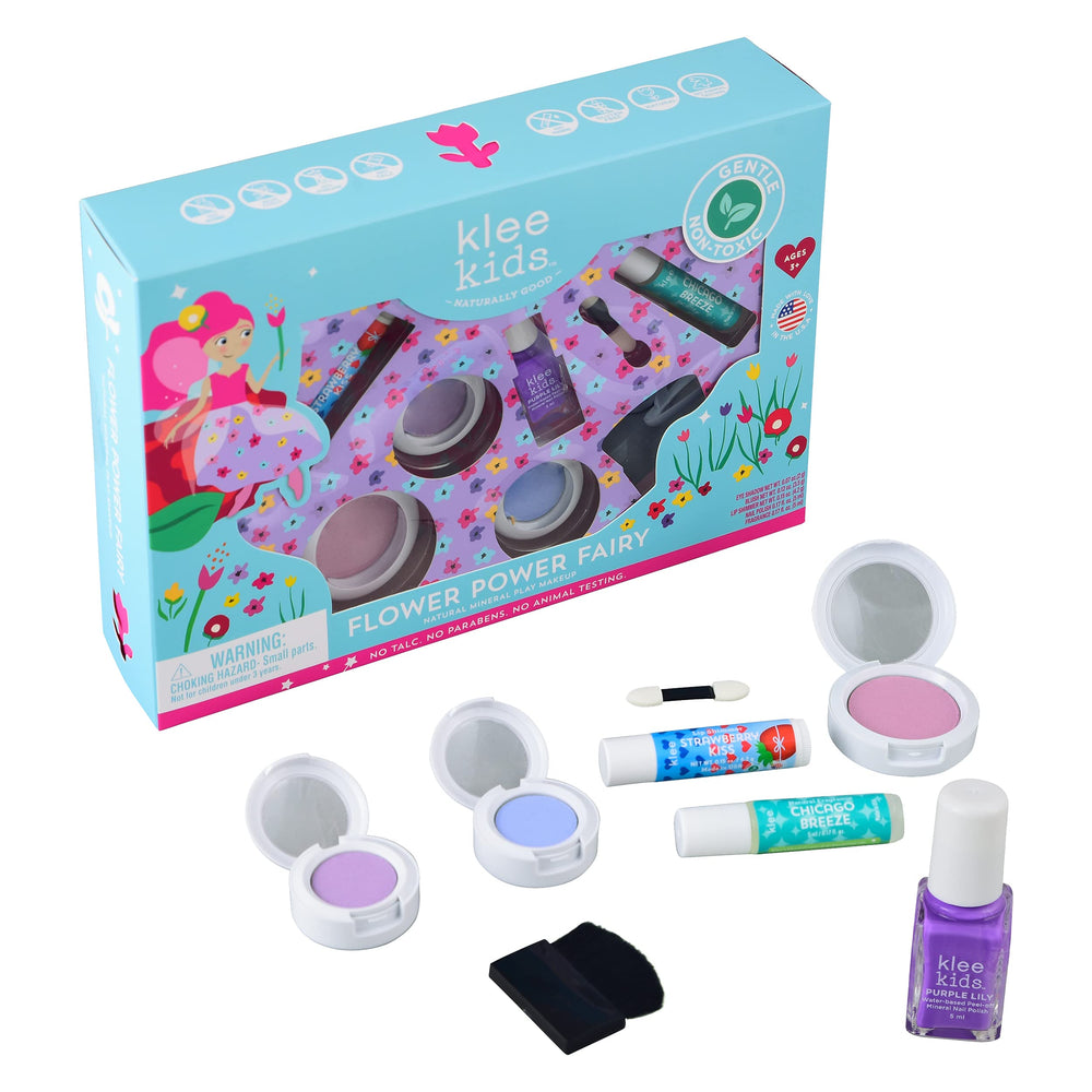 Klee Naturals Luna Star eyeshadow purple lilac for kid-friendly color.